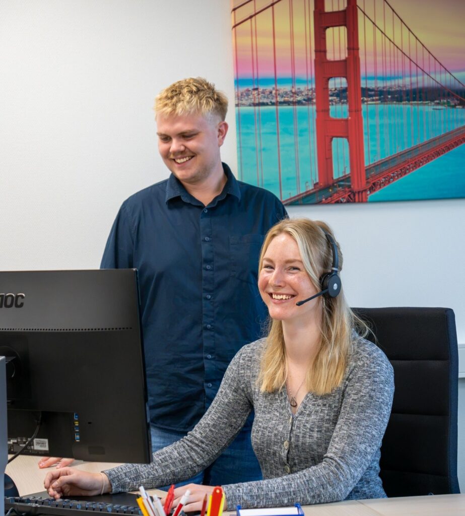 Transoplast Team im Büro